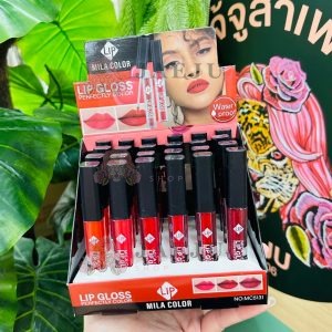 MILA COLOR LIP GLOSS PERFECTLY COLOR X 24 PCS./BOX