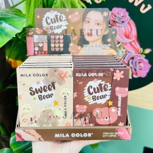 MILA COLOR MAKEUP PALETTE X 12 PCS./BOX