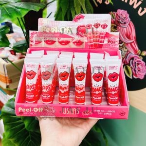 Ushas lip gloss peel-off waterproof