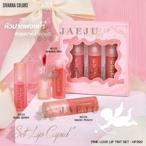 Sivanna colors pink love lip tint set