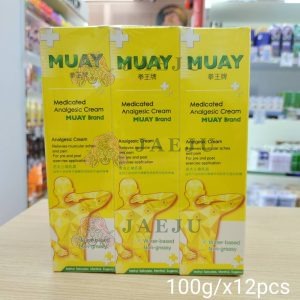 Muay ครีมยา บรรเทาปวด ตรามวย 100g/x12pcs