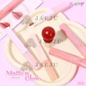 A-453 Ashley matte n' glow lipgloss แอชลี่ย์ แมท เอ็น โกลว์ลิป 1.1g+2g