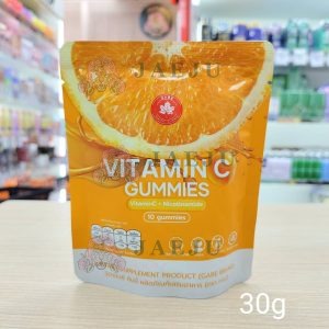 Gabe vitamin c gummies วิตามินซี กัมมี่ (3gx10pcs) 30g