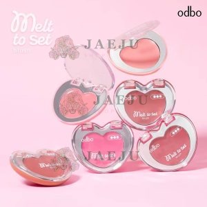 OD1338 odbo melt to set blush โอดีบีโอ เมลต์-ทู-เซต ครีมบลัช 2g