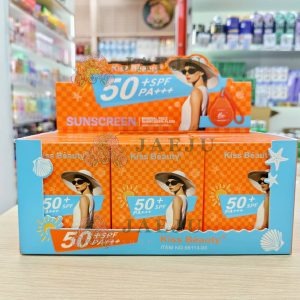 69113-03 Kiss Beauty Sunscreen คิสบิวตี้ ซันสกรีน ครีม กล่องส้ม 55ml/x12pcs