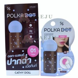 Cathy doll polka dot shiny tint เคที่ดอลล์ โพลก้าดอทไซน์นี่ทิ้นท์ 3g