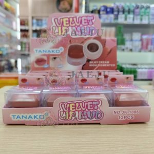 JK1086 Tanako Velvet lip mud ทานาโกะ เวลเวท ลิป มัด 5g