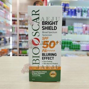 BIOSCAR BRIGHT SHIELD BROAD SPECTRUM SUNSCREEN ไบโอสการ์ไบร์ท ซีลด์ บรอด สเปกตรัม ซันสกรีน SPF50 PA++++ 50g