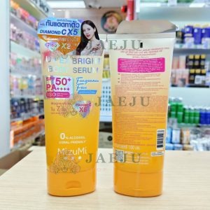 MizuMi UV EX Bright Body Serum Fragrance Free มิซึมิ กันแดดผิวกาย สูตรไม่มีน้ำหอม 150ml