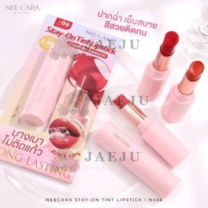 N436 Nee cara be colorful stay-on tint lipstick นี คารา บี คัลเลอร์ฟูล สเตย์-ออน ทินต์ ลิปสติก 4g
