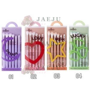 OD8085 odbo dear destiny ชุดแปรงโอดีบีโอ 4สี 95g