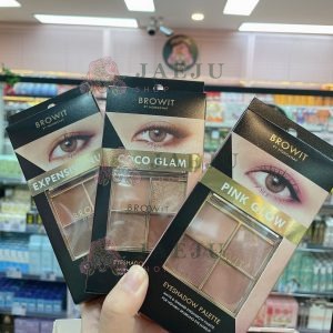 BROWIT BY NONGCHAT MATTE & SHIMMER EYESHADOW - PINK GLOW