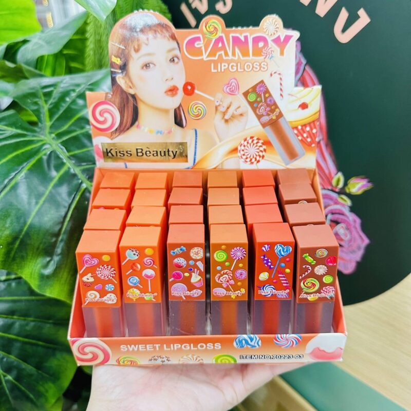 Kiss Beauty Candy Lipgloss x 24 PCS./BOX