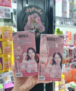 Mille snail collagen sensitive skin serum มิลเล่ สเนล คอลลาเจน เซรั่ม 6g x6pcs