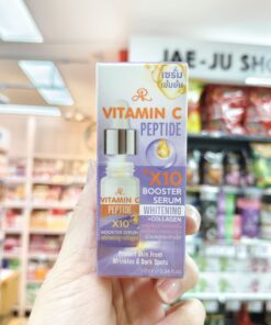 AR vitamin c peptide x10 booster serum เอ อาร์ วิตามินซี เปปไทด์ บูสเตอร์ เซรั่ม 10ml.