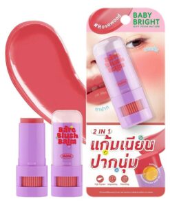 Baby bright bare blush balm เบบี้ไบร์ท แบร์บลัชบาล์ม 5g.