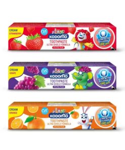 Kodomo toothpaste ultra shield formula โคโดโม ยาสีฟัน สูตรอัลตร้า ชิลด์ 40gx6pcs