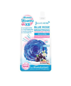 Jula's herb blus rose brightening underarm cream จุฬาเฮิร์บ บลู โรส ไบร์ทเทนนิ่ง อันเดอร์อาร์ม ครีม รักแร้ 10gx6pcs