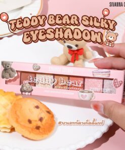 HF676 Sivanna colors teddy bear silky eyeshadow ซีเวนน่า คัลเลอร์ 0.8x7g