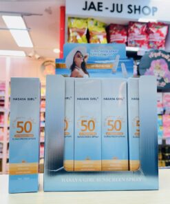 Hasaya girl sunscreen spray ฮาซายา เกิร์ล ซันสกรีน สเปรย์ 150ml.