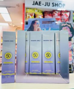 Hasaya girl sunscreen spray ฮาซายา เกิร์ล ซันสกรีน สเปรย์ 150ml.