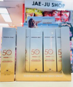 Hasaya girl sunscreen spray ฮาซายา เกิร์ล ซันสกรีน สเปรย์ 150ml.