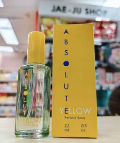 BONSOIR BODY Absolut yellow perfume spray แอ๊บโซลูท เยลโล่ เพอร์ฟูมสเปรย์ 22ml.