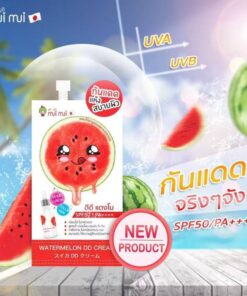 Mui mui watermelon dd cream spf50 pa++++ 8gx6pcs