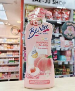 Benice peachy peach & shea butter บีไนซ์ เชียร์ บัตเตอร์ พีชชี่ 400ml.