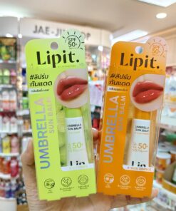 Lip it umbrella sun balm spf50+ pa++++ ลิปอิท อัมเบรสซันบาล์ม 8g.