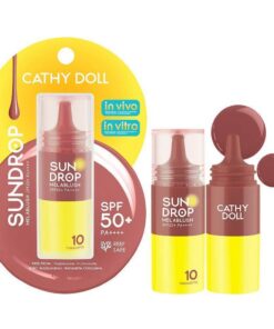 Cathy doll sundrop melablush spf50+pa++++ เคที่ดอลล์ ซันครอปเมลาบรัช 6g.