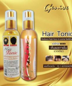 Genive Hair tonic แฮร์โทนิคเซรั่มบำรุงผม120ml.