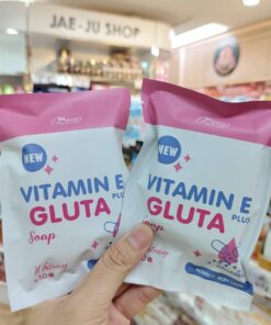 Perfect skin lady vitamin e plus gluta soap 80g.