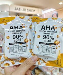 Perfect skin lady aha booster brightening soap 70g.