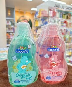 Kodomo organic head to toe baby โคโดโม แชมพูสบู่เหลว  200mlx3pcs