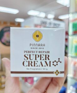 Pinnara since 2012 perfect repair super cream พิณนารา เพอร์เฟค รีแพร์ ซุปเปอร์ ครีมบำรุงหน้า 30g.