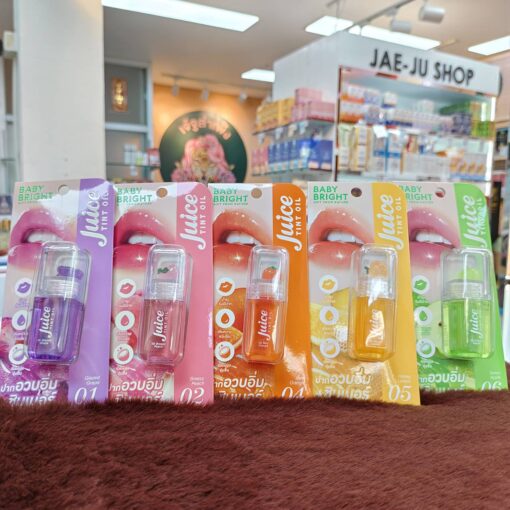Baby bright juice tint oil เบบี้ไบร์ท จูซทินท์ออยล์ 3.1g.