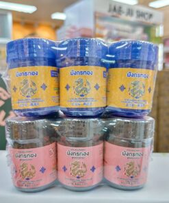 Golden dragon brand herbal inhaler floral formula ยาดมสมุนไพร อ้วยอันโอสถ ตรามังกรทอง 4gx6pcs