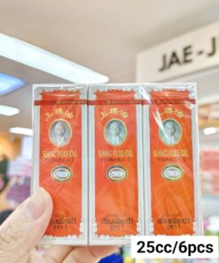 Siang pure oil formula i ยาหม่องน้ำ เซียงเพียวอิ๊ว สูตร 1 25ccx6pcs