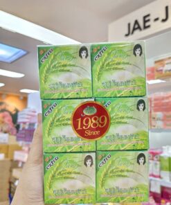 Jam rice milk gluta collagen soap