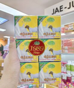 Jam goatmllk gluta collagen soap