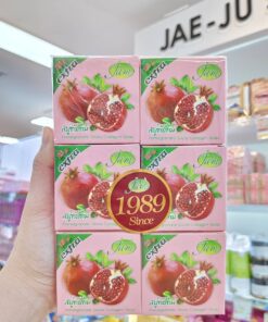 Jam pomegranata gluta collagen soap