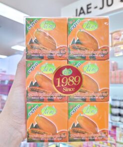 Jam papaya gluta collagen soap