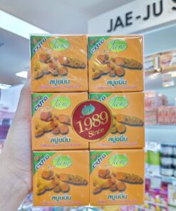 Jam turmeric gluta collagen soap