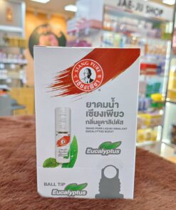 Siang Pure roller oil (Eucalyptus) ยาดมน้ำเซียงเพียว กลิ่นยูคาลิปตัส 5cc x 6 pcs