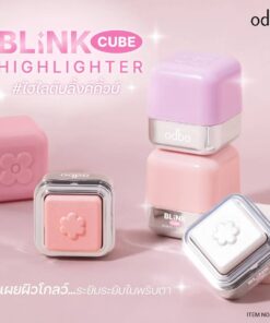 odbo blink cube highlighter โอดีบีโอ บลิ้งค์ ไฮไลเตอร์ 2.2g.