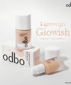 odbo lightweight glowish liquid foundation โอดีบีโอ ไลท์เวท โกลว์วิช ลิควิด ฟาวเดชั่น  15g