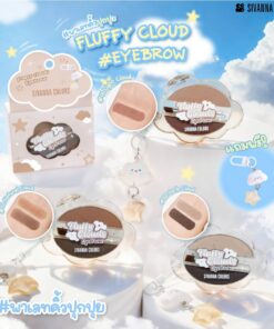 HF236 Sivanna colors fluffy clouds eyebrow ฟลัฟฟิ คลาวส์ อายบราว  0.9gx2