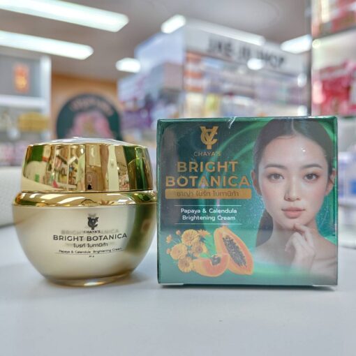 CY chaya's bright botanica papaya&calendula brightening cream 20g.