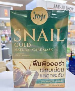 Joji secret young snail gold natural care mask 30gx10pcs